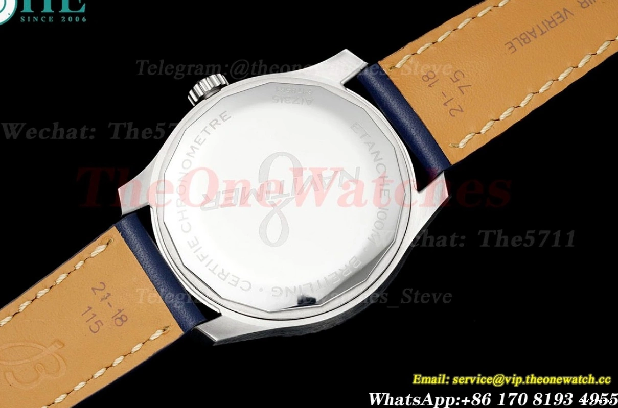 A2824 SS LE Aviator TF Blue 41mm 8 Dial 0214